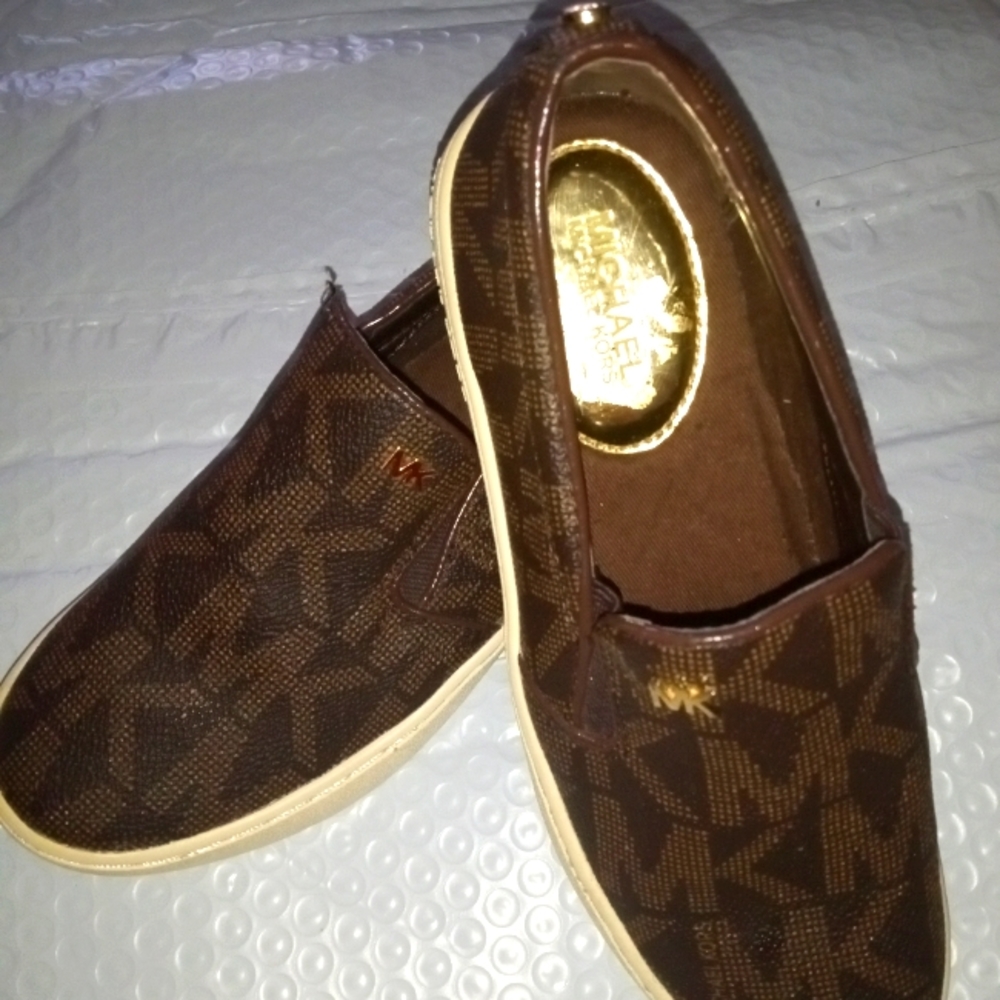 Michael Kors - Teddi Logo Slip on Sneakers / Trainers